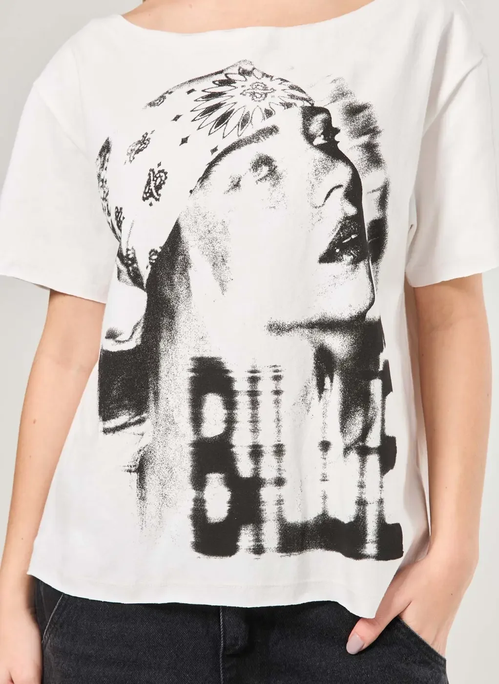 camiseta off-white billie eilish - off-white