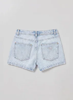 Micro Short Jeans Cintura Baixa