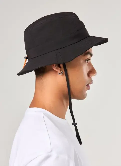 帽子 TENDERLOIN NYLON BUCKET HAT bucket hat nylon peixes - preto - unico