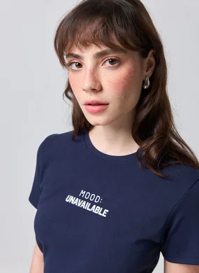 Mini Tee Unavailable Marinho