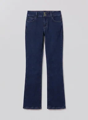 Calça Jeans Bootcut Cintura Baixa