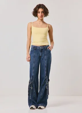 Calça Wide Leg Statement