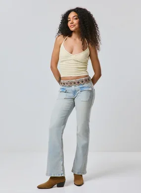 Calça Jeans Bootcut