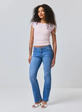 Calça Jeans Slim Cintura Baixa